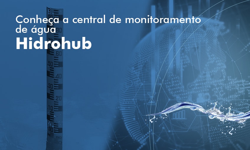 Central de monitoramento de água Hidrohub