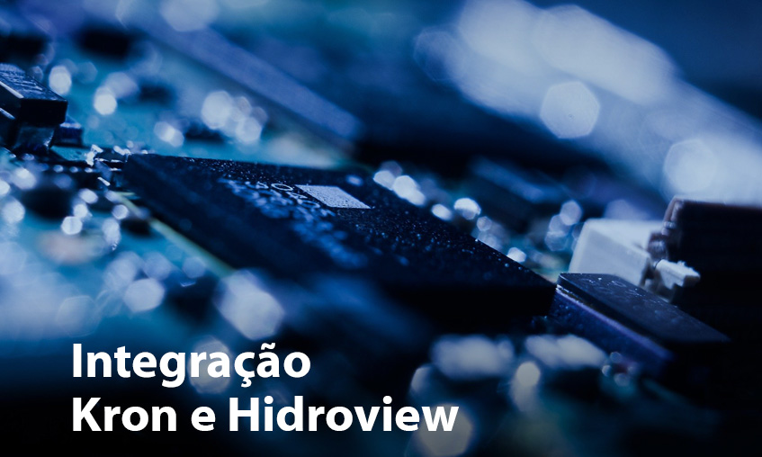 Integração Kron e Hidroview: dados de Konect e KS-3000 na palma da mão