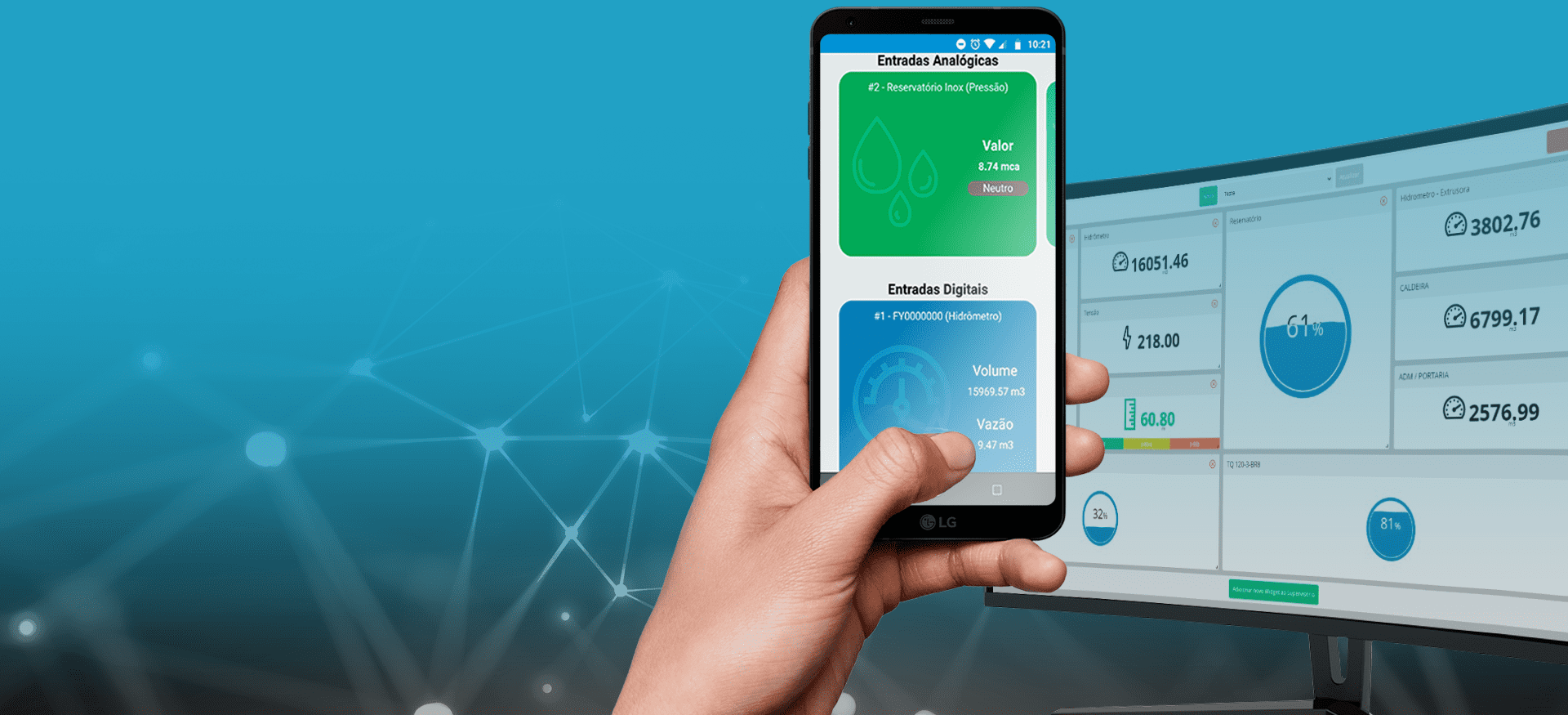 Hidroview - Automação de Água e Automação de Energia