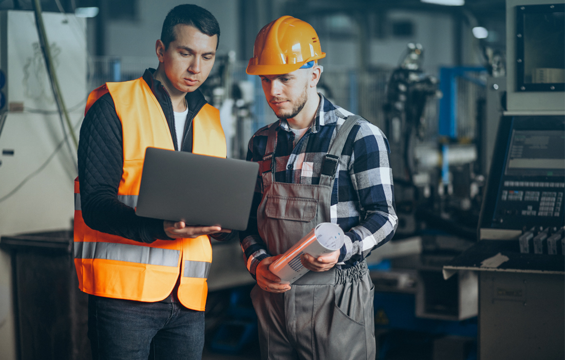 Medir temperatura de indústria